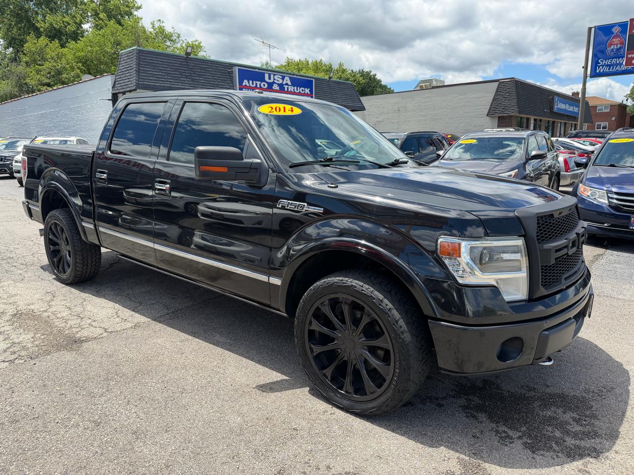 Ford F-150 4WD SuperCrew 145" Platinum 2014