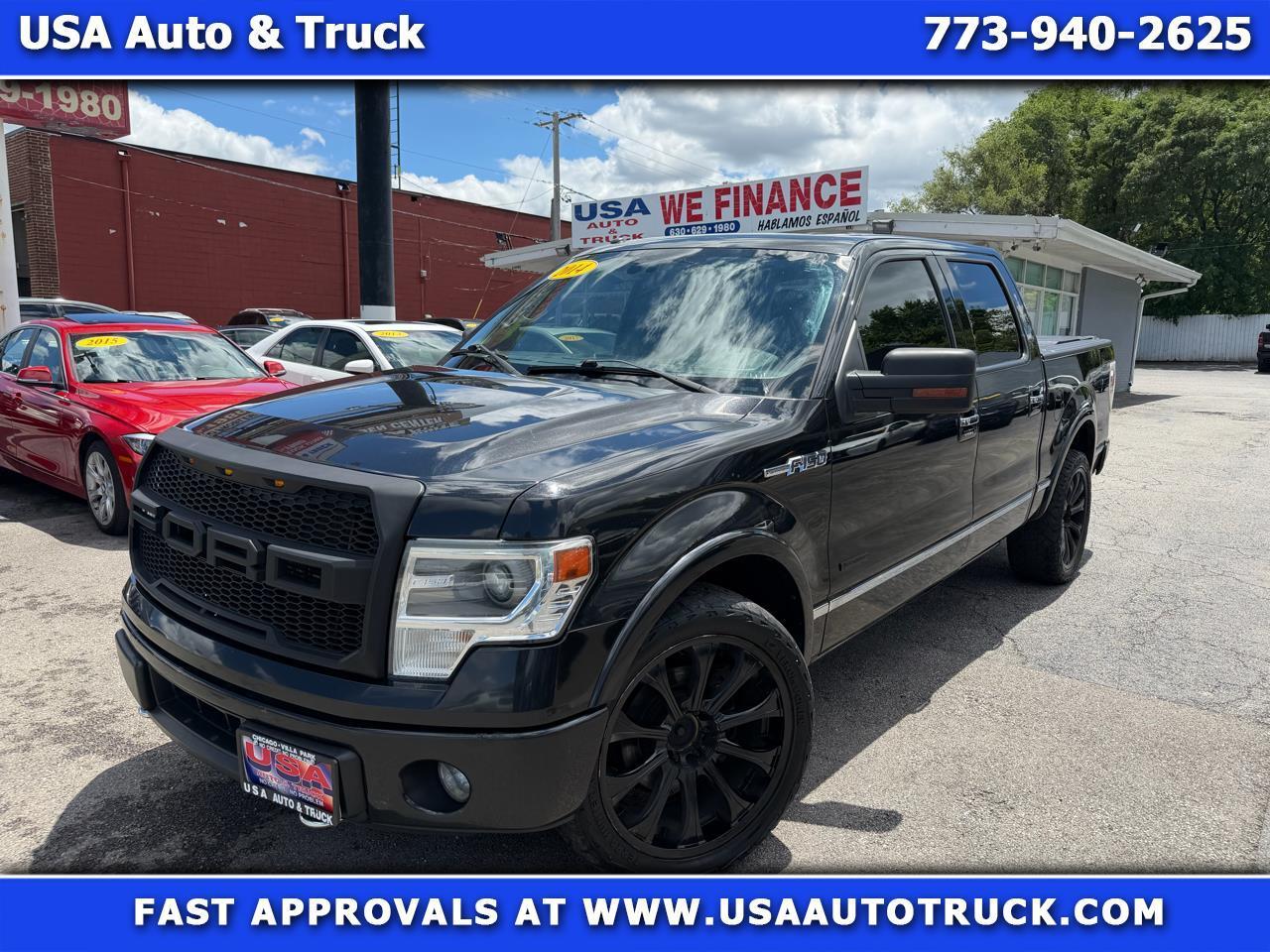 2014 Ford F-150 4WD SuperCrew 145" Platinum
