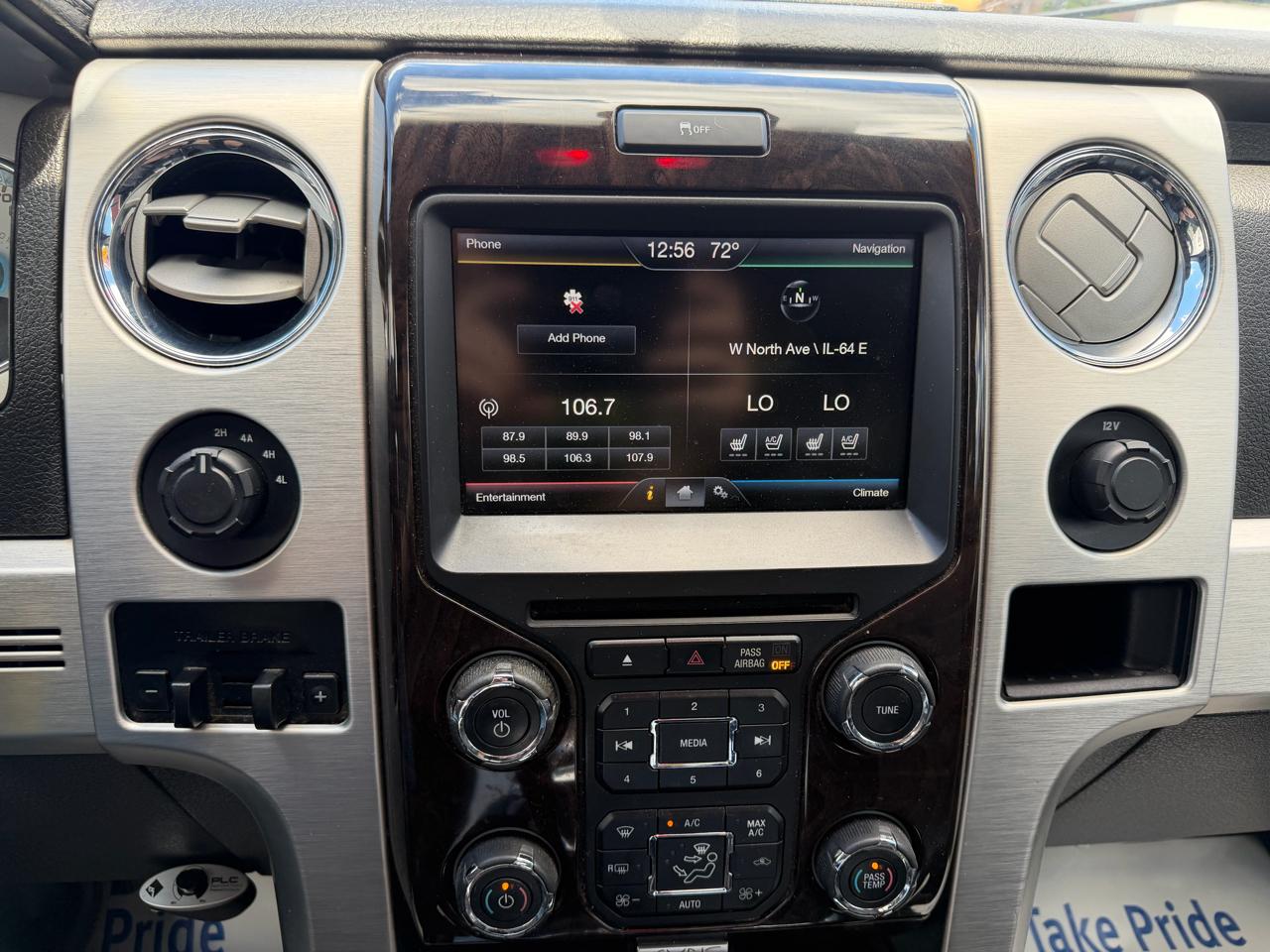 Ford F-150 4WD SuperCrew 145" Platinum 2014