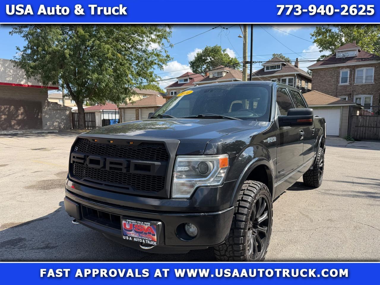 Ford F-150 4WD SuperCrew 145" Platinum 2014