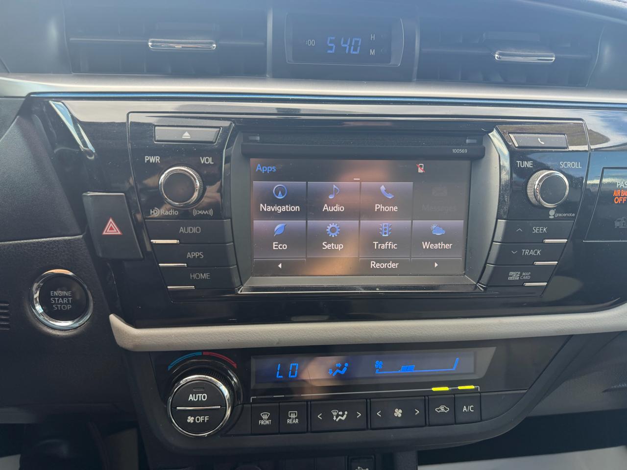 Toyota Corolla LE 2016