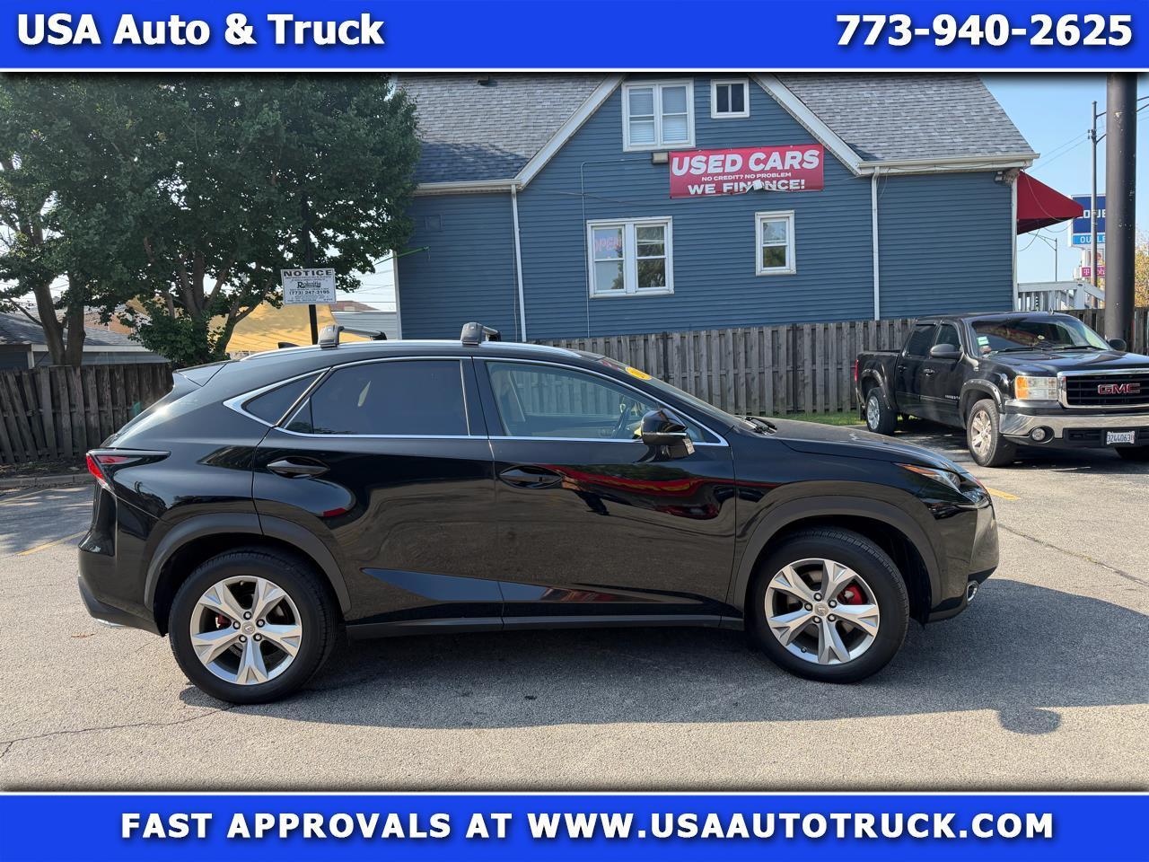 Black 2017 Lexus NX SUV / Crossover All-Wheel Drive Automatic