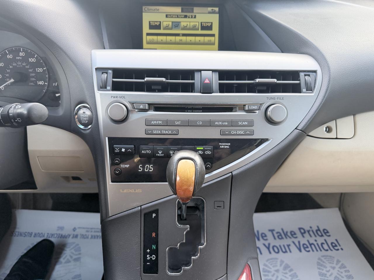 Lexus RX 350 AWD 4dr 2010