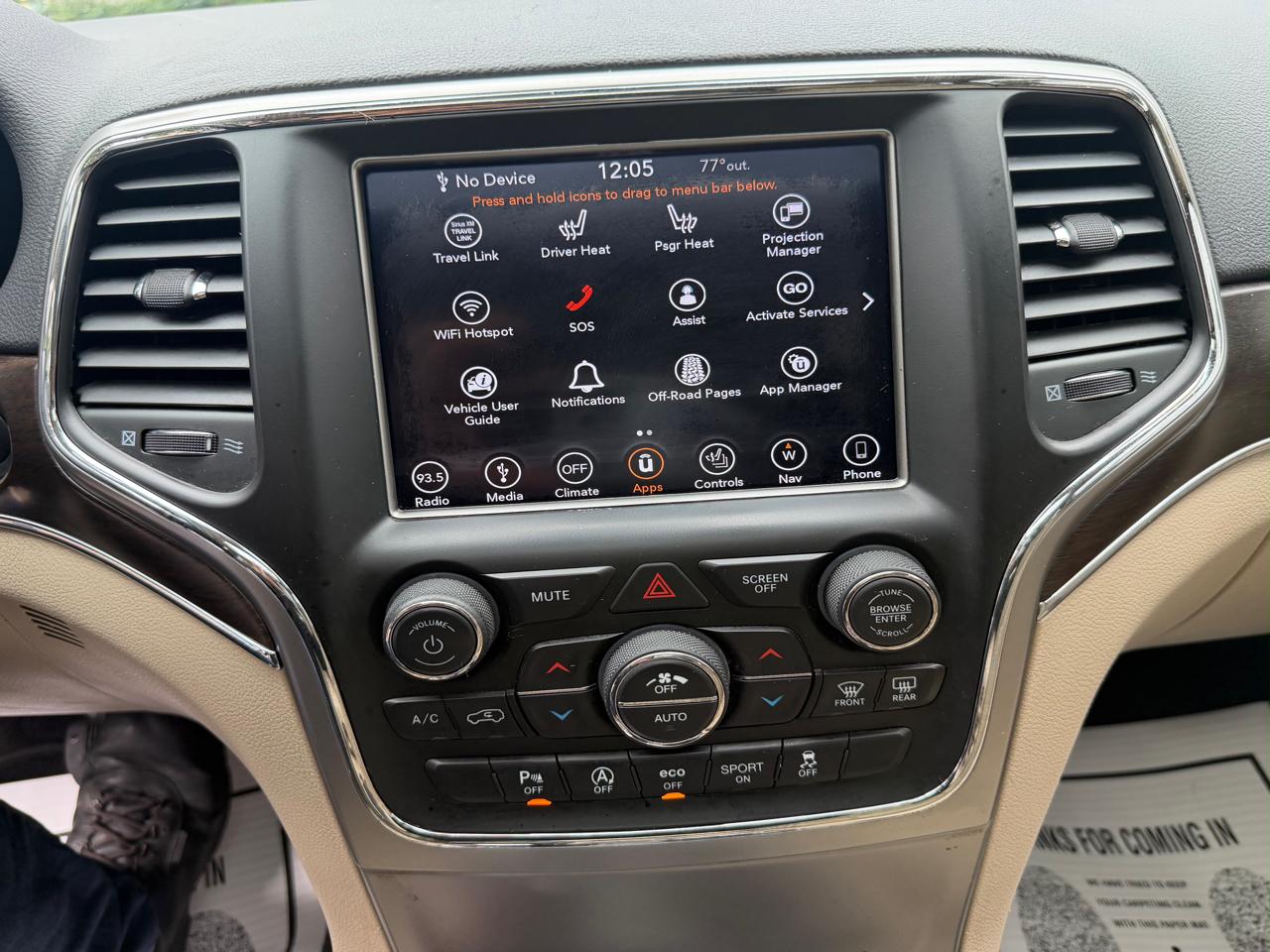 Jeep Grand Cherokee Limited 4x4 2018