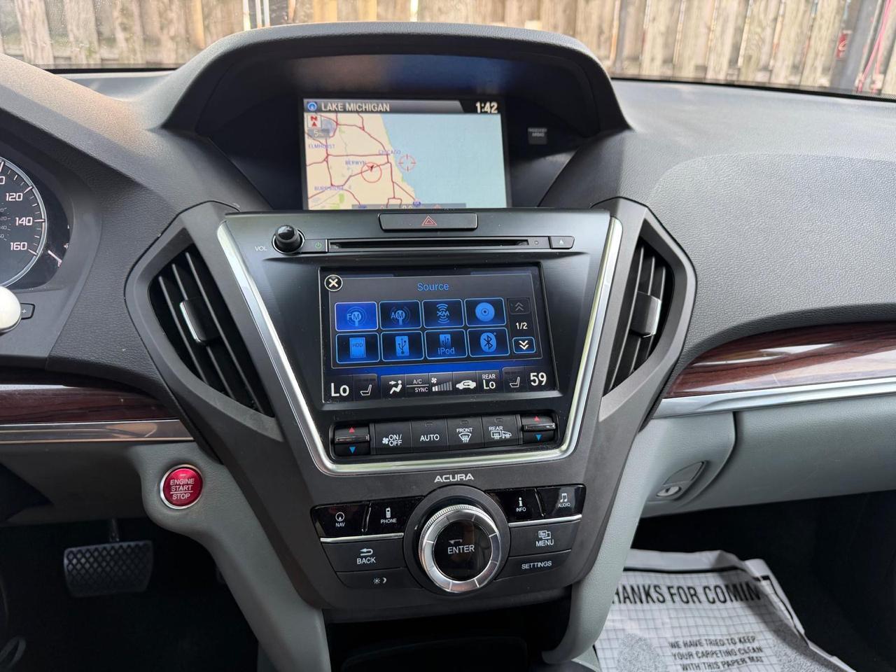 Acura MDX SH-AWD 4dr w/Tech/AcuraWatch Plus 2016