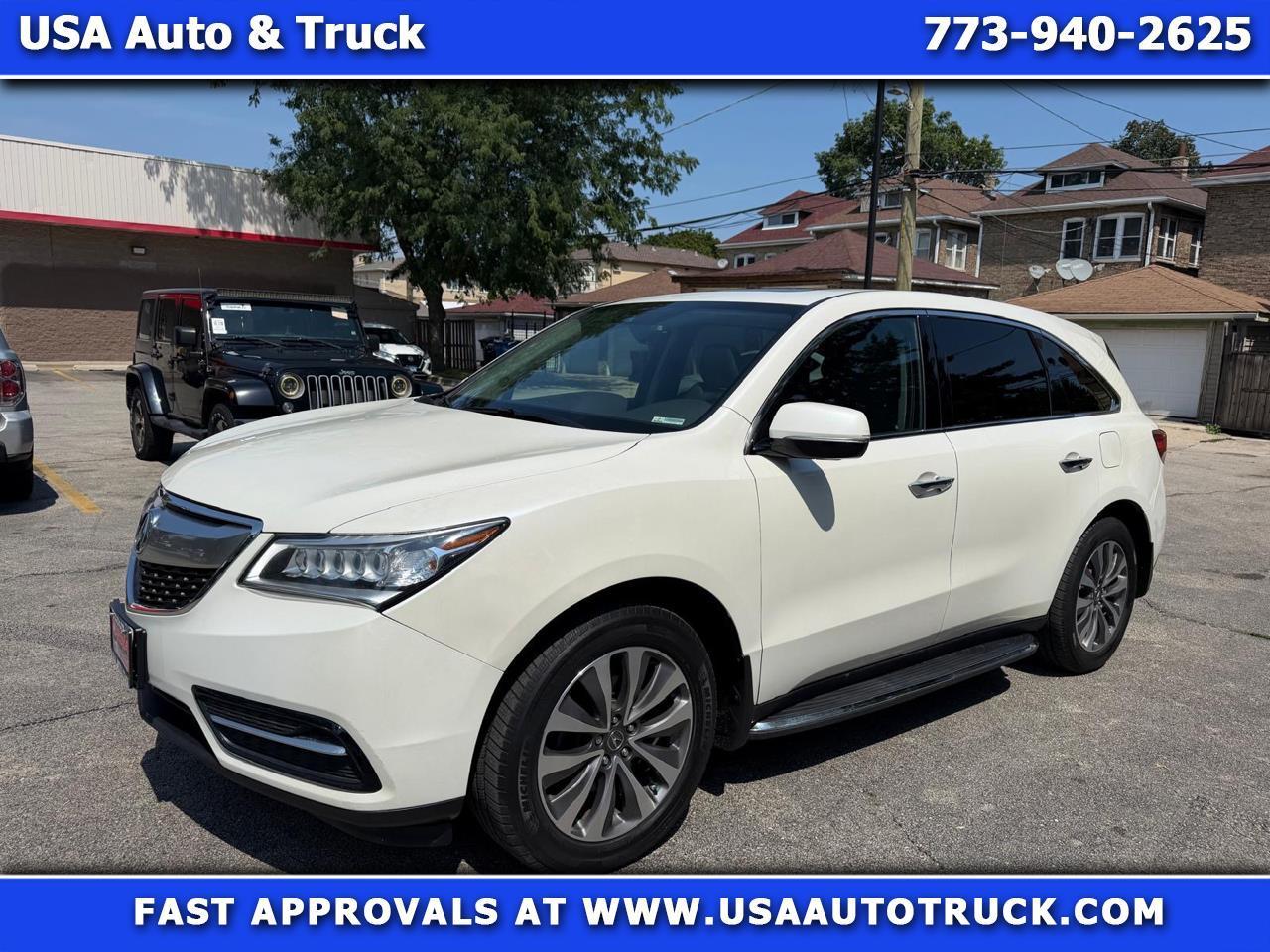 Acura MDX SH-AWD 4dr w/Tech/AcuraWatch Plus 2016