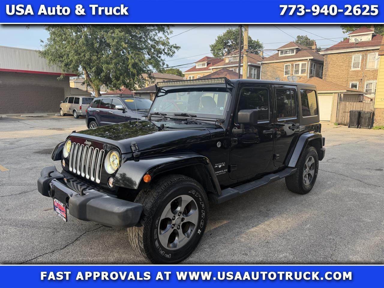 Jeep Wrangler Unlimited 4WD 4dr Sahara 2017