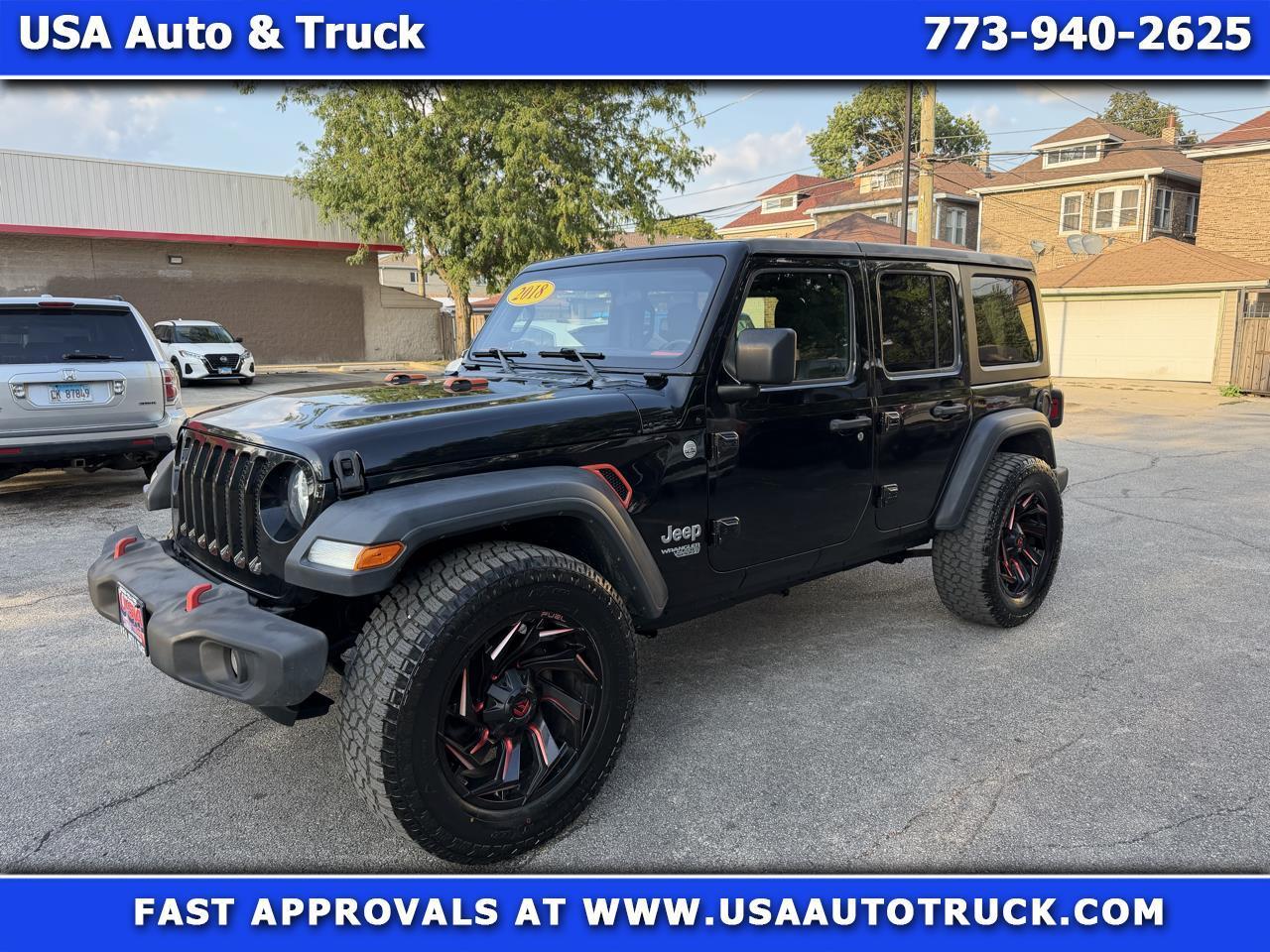2018 Jeep Wrangler Unlimited Sport 4x4