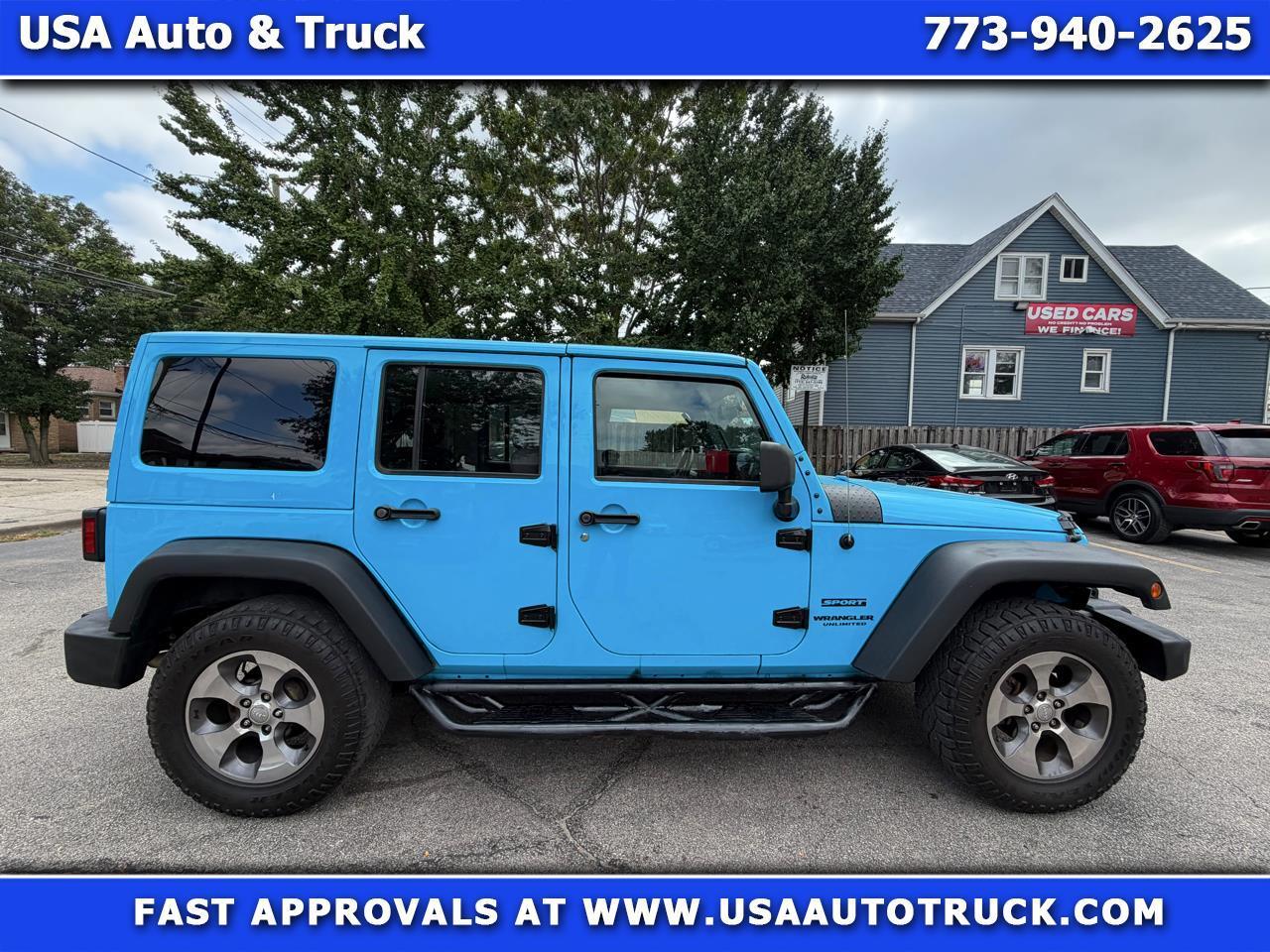 2017 Jeep Wrangler Unlimited Sport 4x4