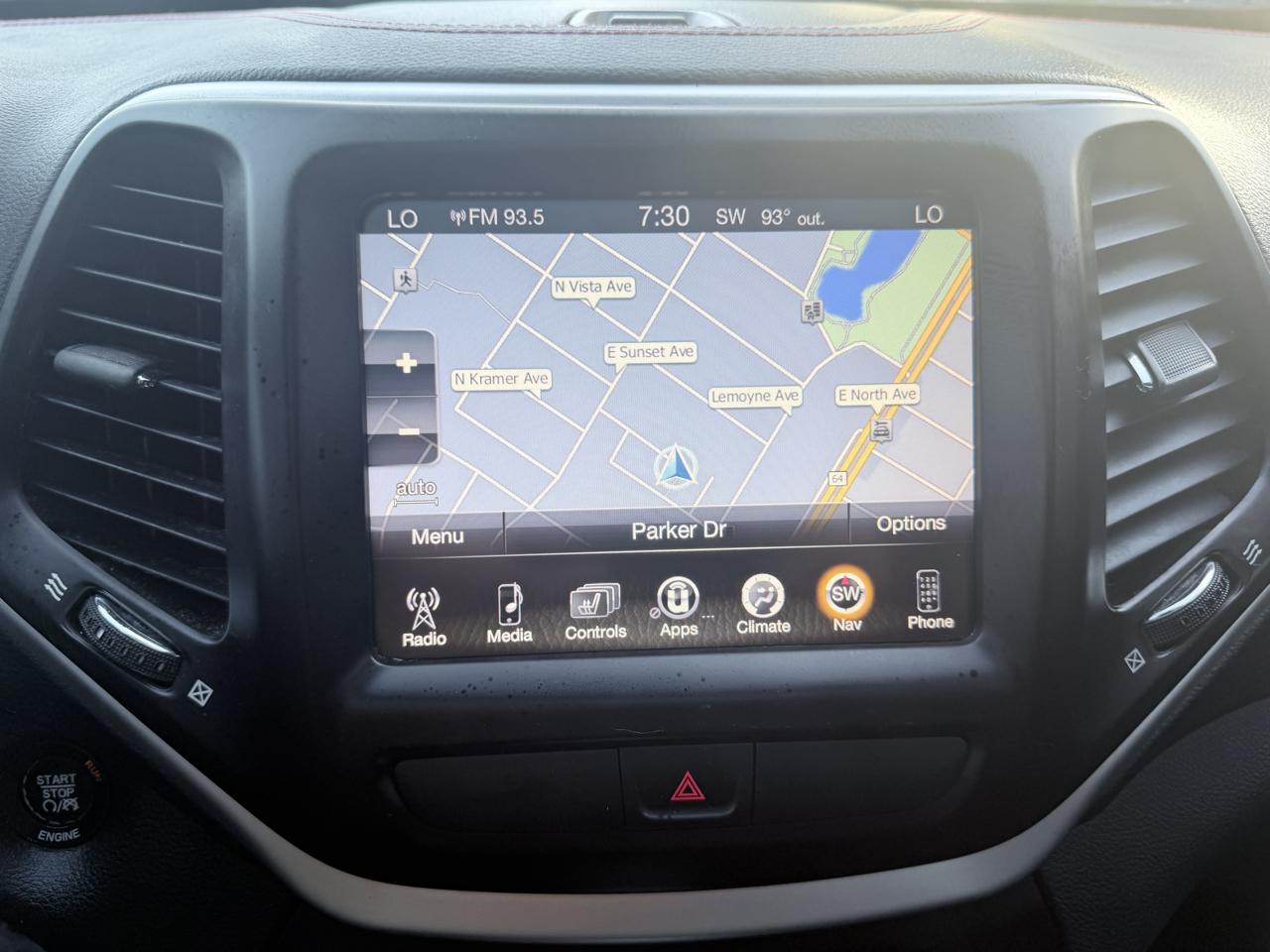 Jeep Cherokee 4WD 4dr Trailhawk 2016