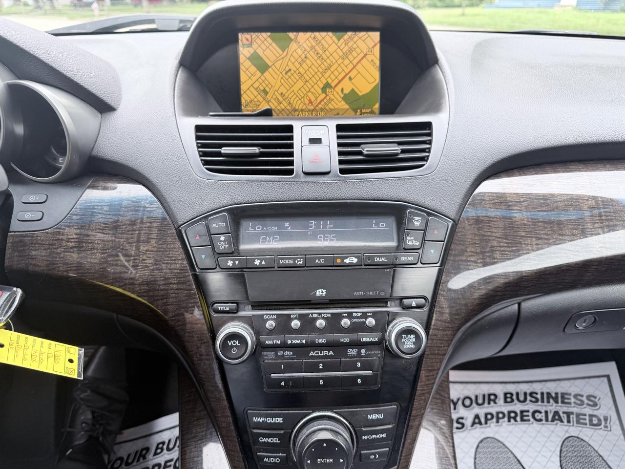 Acura MDX AWD 4dr Tech Pkg 2012