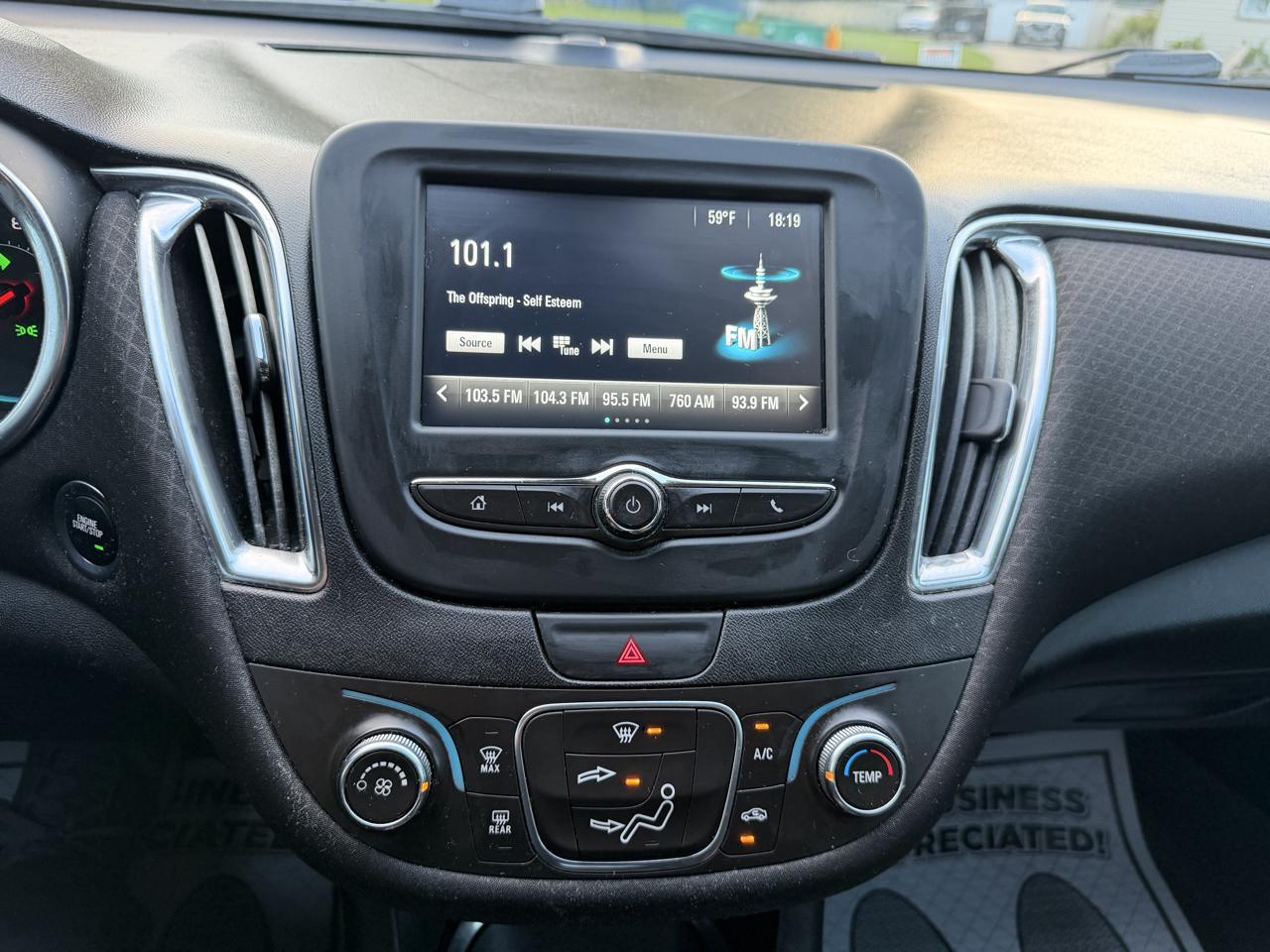 Chevrolet Malibu 4dr Sdn LT w/1LT 2018