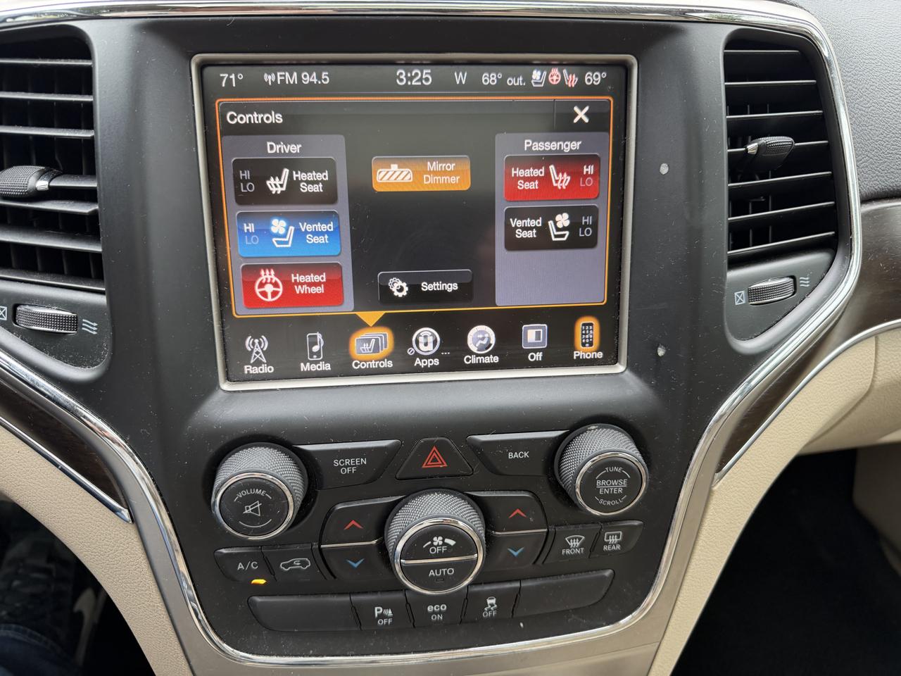 Jeep Grand Cherokee RWD 4dr Limited 2015
