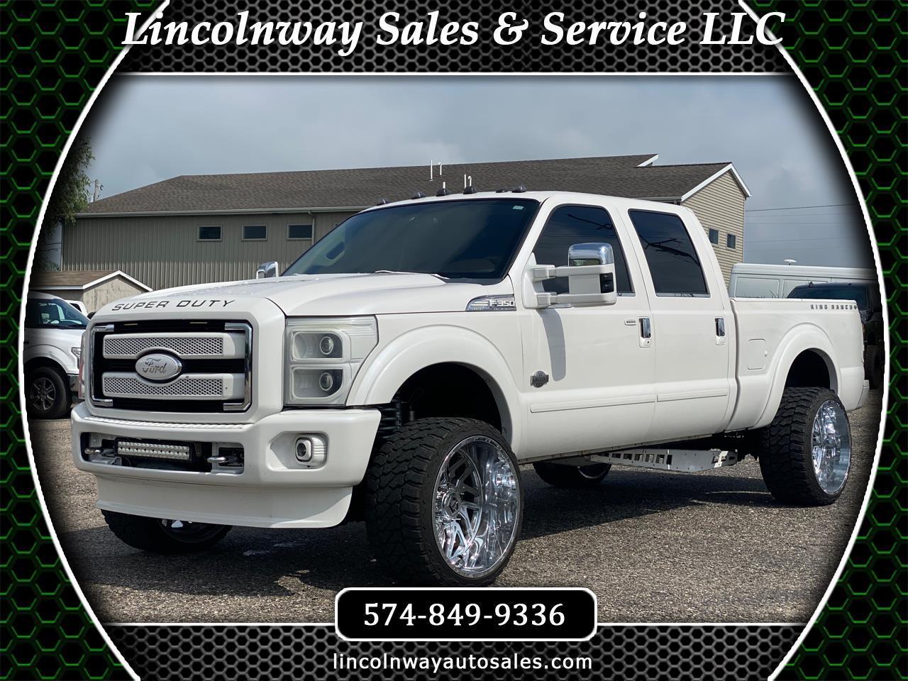 Used 2011 Ford F350 SD King Ranch Crew Cab 4WD for Sale in Goshen IN