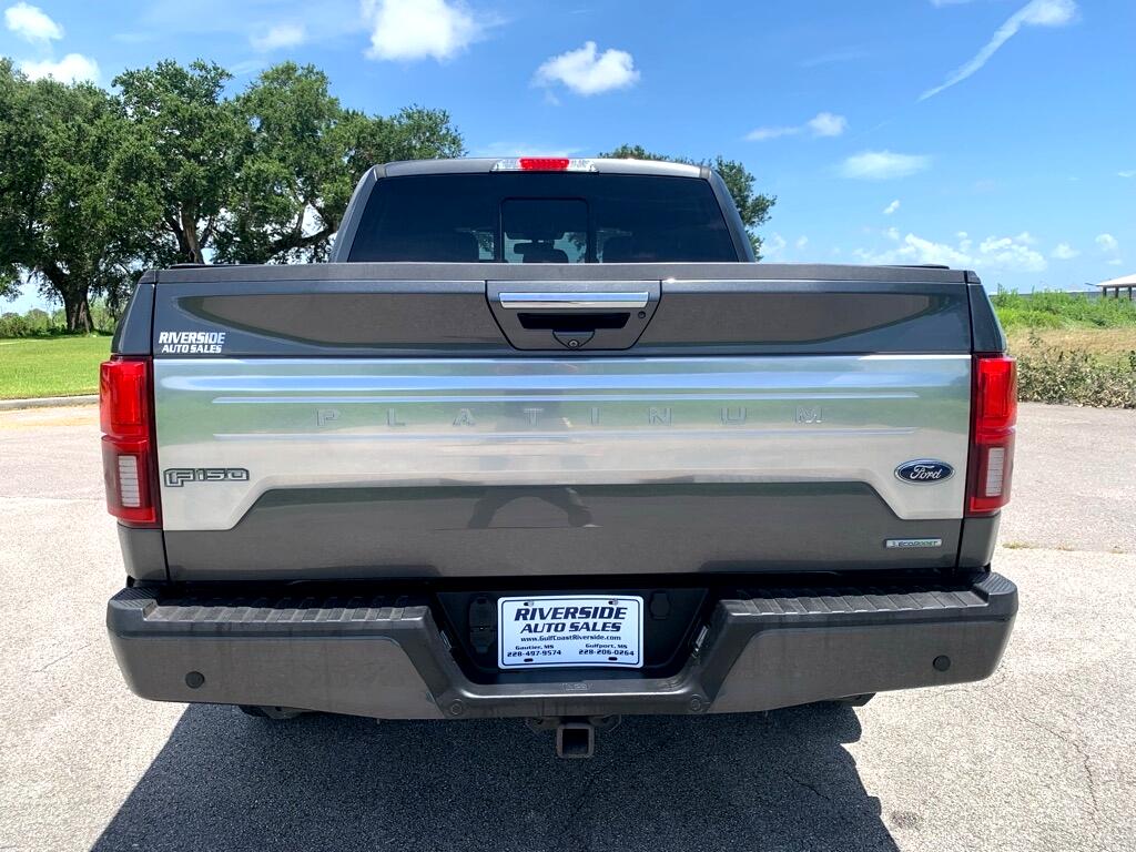 Ford F-150 Platinum 4WD SuperCrew 5.5' Box 2018 Ford F-150 Platinum 4WD SuperCrew 5.5' Box 2018
