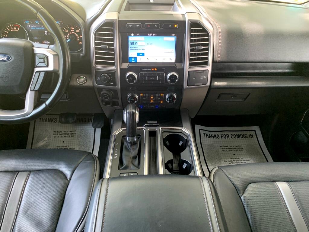 Ford F-150 Platinum 4WD SuperCrew 5.5' Box 2018 Ford F-150 Platinum 4WD SuperCrew 5.5' Box 2018