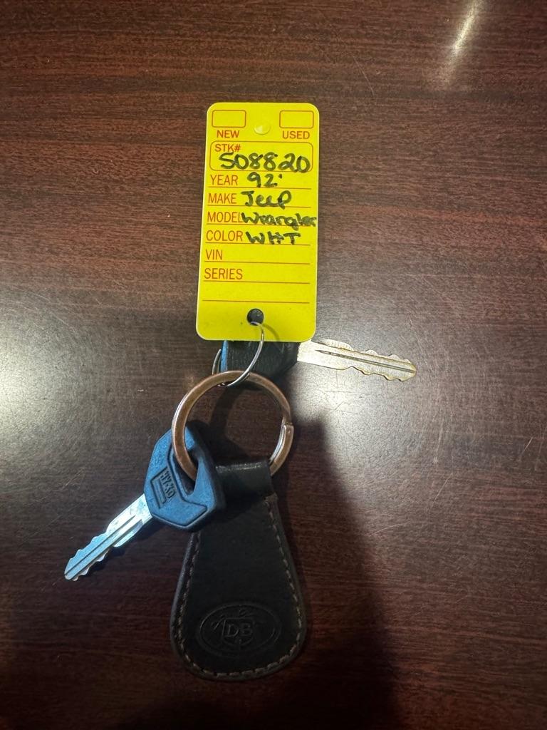 Jeep Wrangler 2dr Base 1992