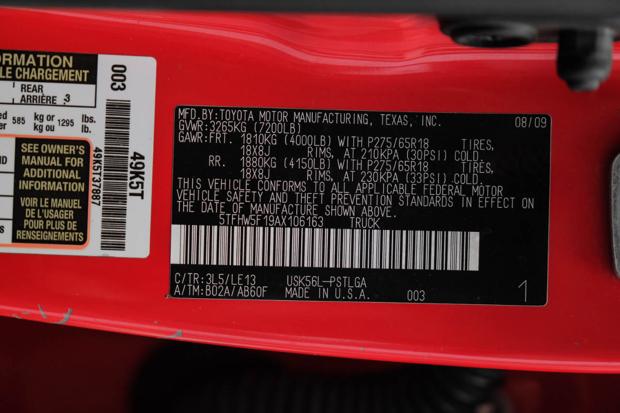 2010 Toyota Tundra CrewMax photo 55