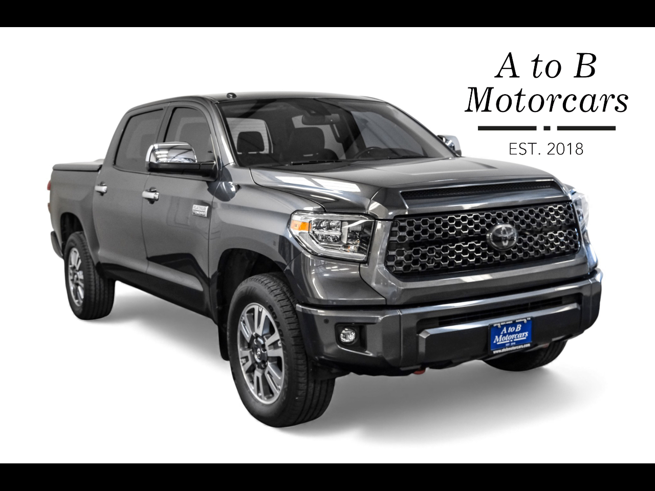 2018 Toyota Tundra 4WD Platinum CrewMax 5.5' Bed 5.7L FFV (Natl)