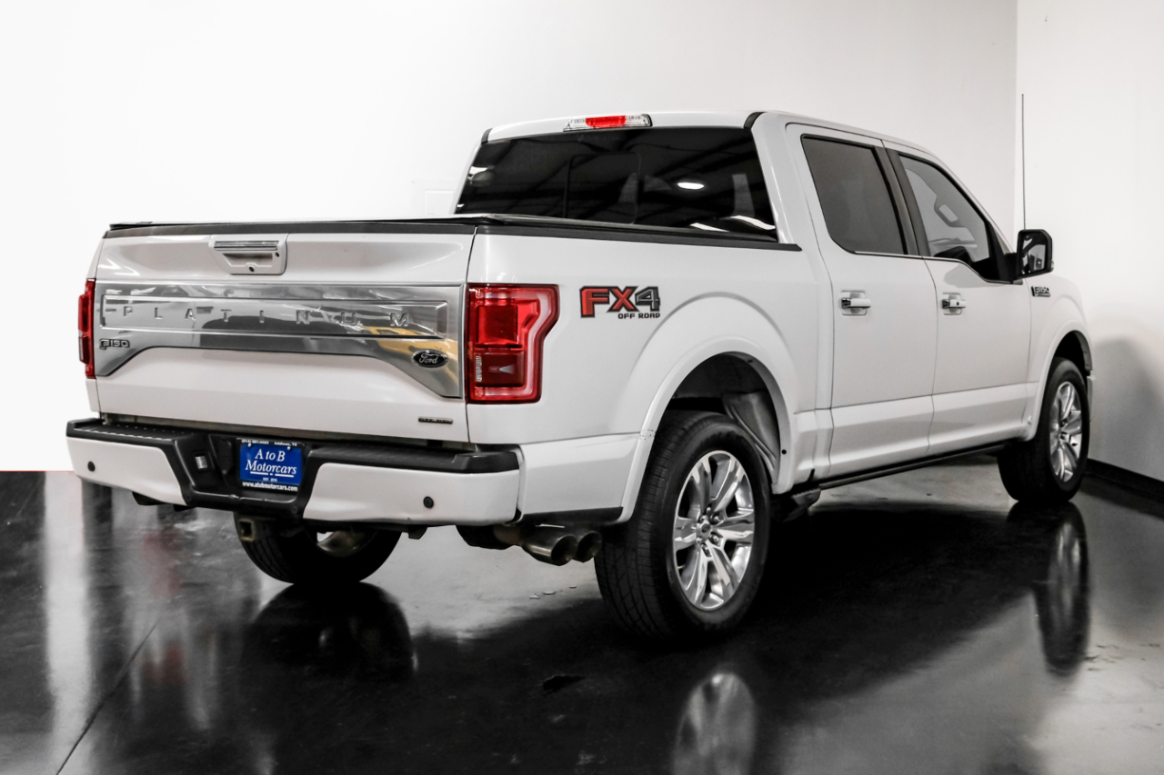 Ford F-150 Platinum SuperCrew 5.5-ft. Bed 4WD 2016