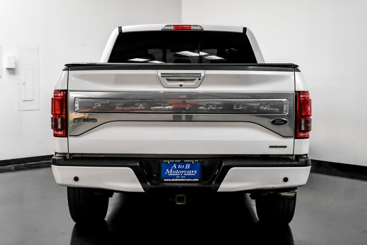 Ford F-150 Platinum SuperCrew 5.5-ft. Bed 4WD 2016