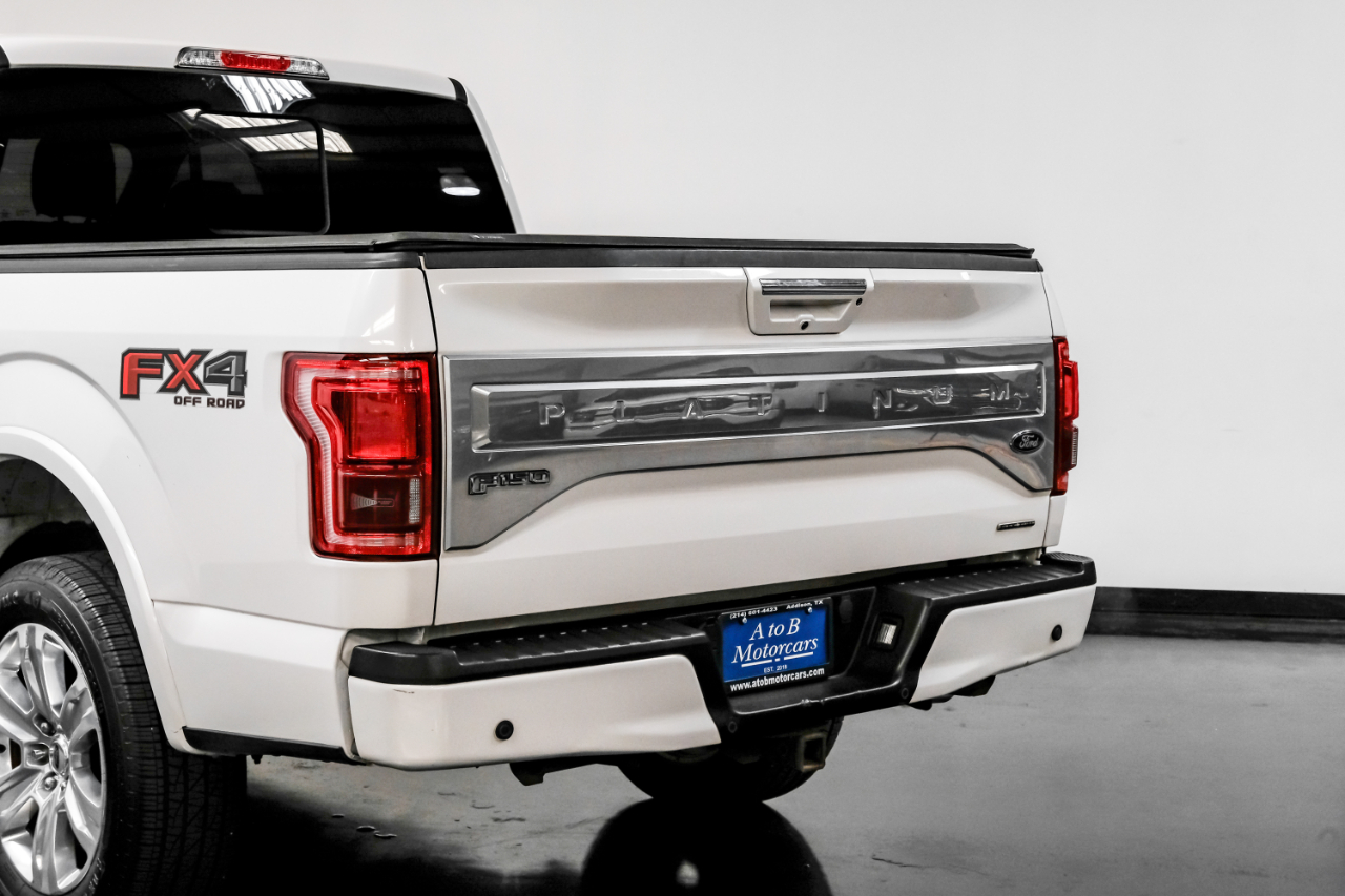 Ford F-150 Platinum SuperCrew 5.5-ft. Bed 4WD 2016