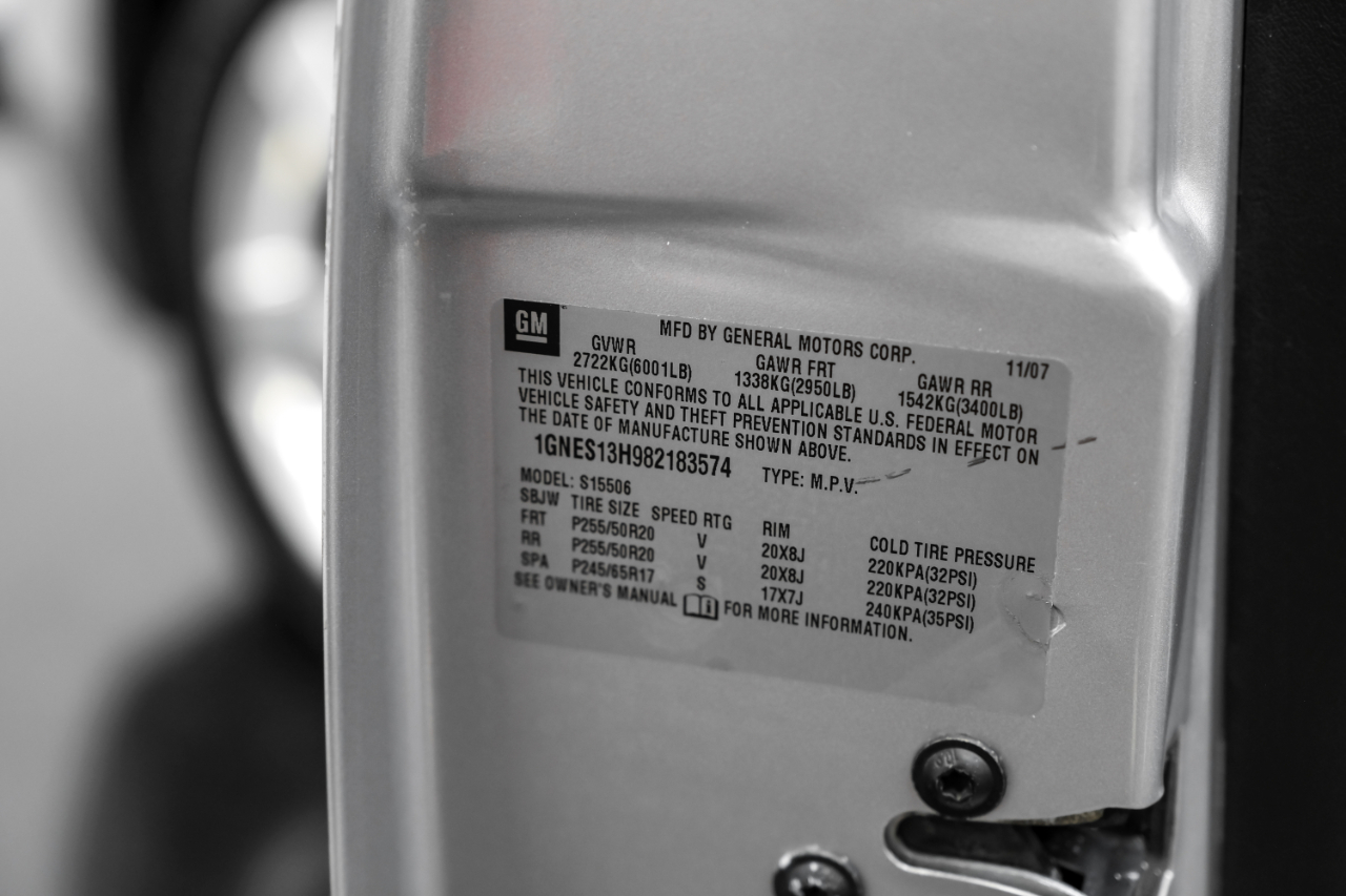 Chevrolet TrailBlazer 2WD 4dr SS w/3SS 2008