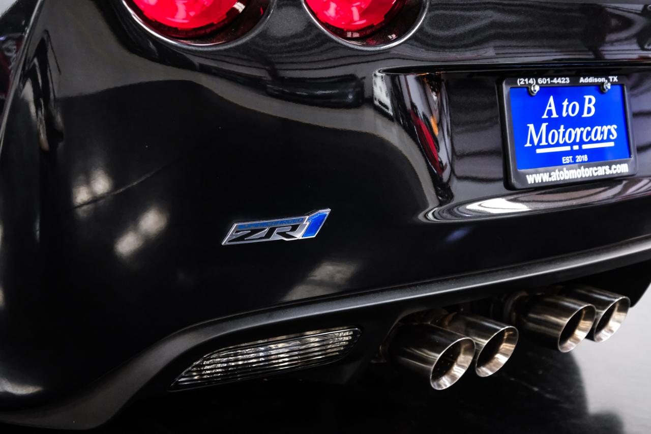 Chevrolet Corvette 2dr Cpe ZR1 w/3ZR 2012