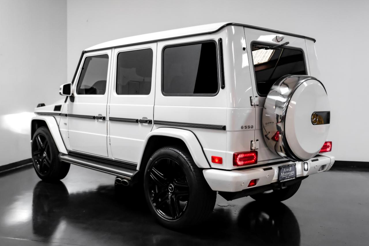 Mercedes-Benz G-Class 4MATIC 4dr G 550 2014