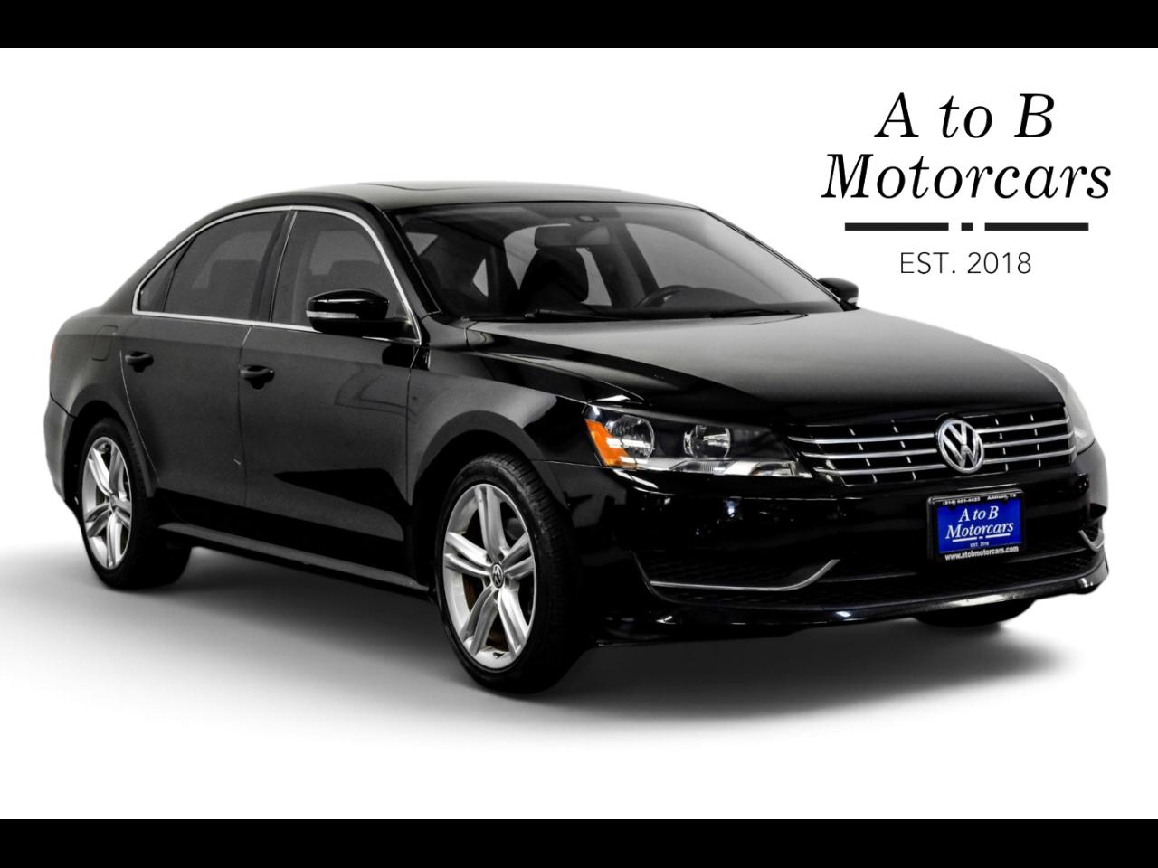 2015 Volkswagen Passat 4dr Sdn 2.0L Manual TDI SE