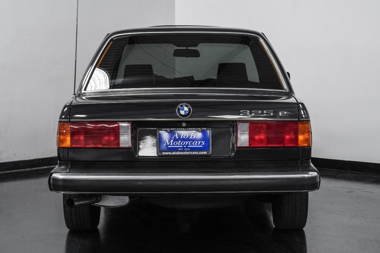 BMW 325e 4dr Sedan 4dr 5-Spd 1985