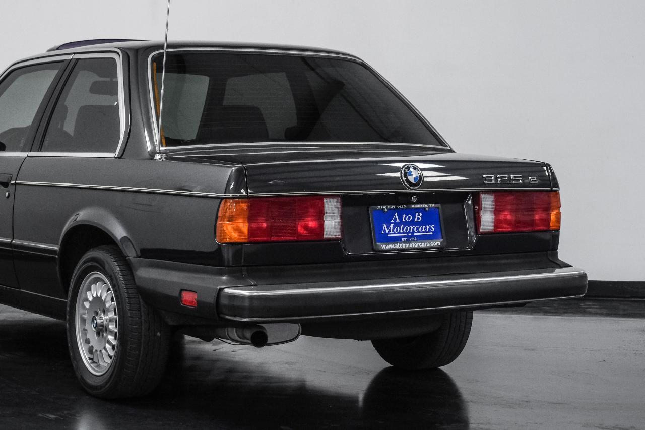 BMW 325e 4dr Sedan 4dr 5-Spd 1985