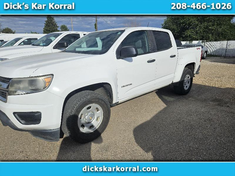 2016 Chevrolet Colorado Work Truck Crew Cab 4WD Short Box