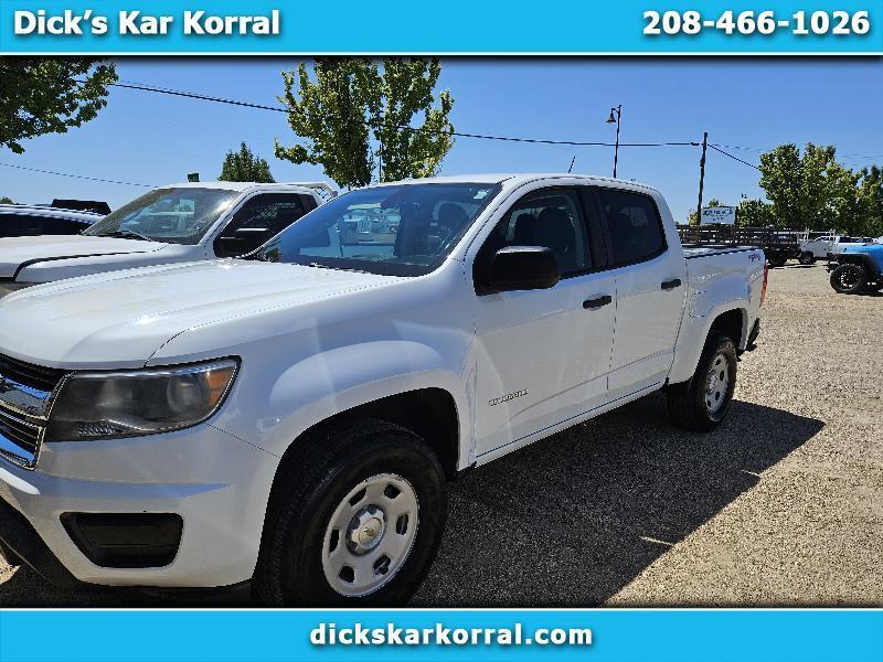 2016 Chevrolet Colorado Work Truck Crew Cab 4WD Short Box
