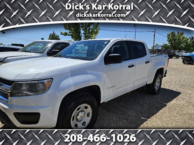 2016 Chevrolet Colorado Work Truck Crew Cab 4WD Short Box