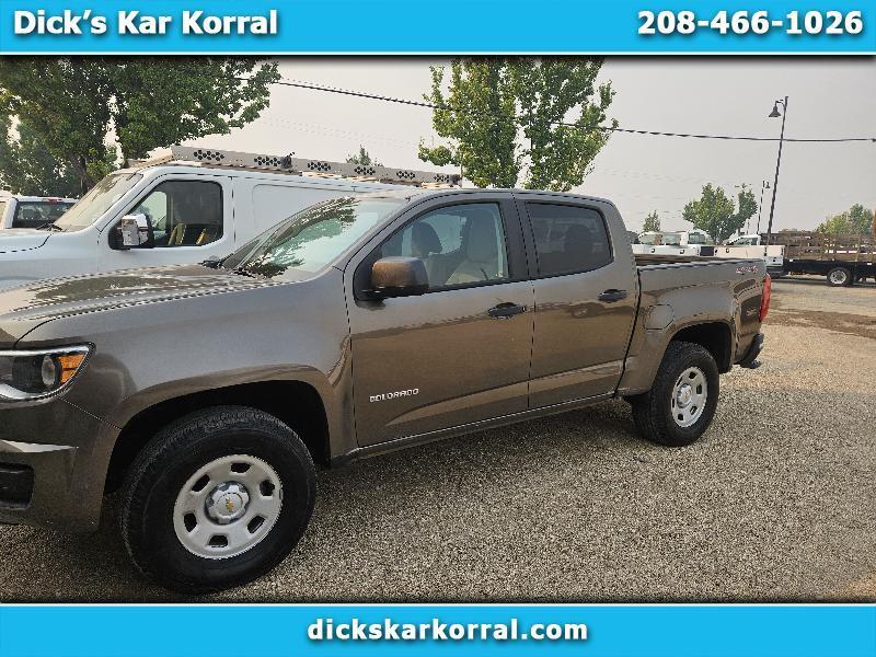 Chevrolet Colorado Work Truck Crew Cab 4WD Short Box 2016