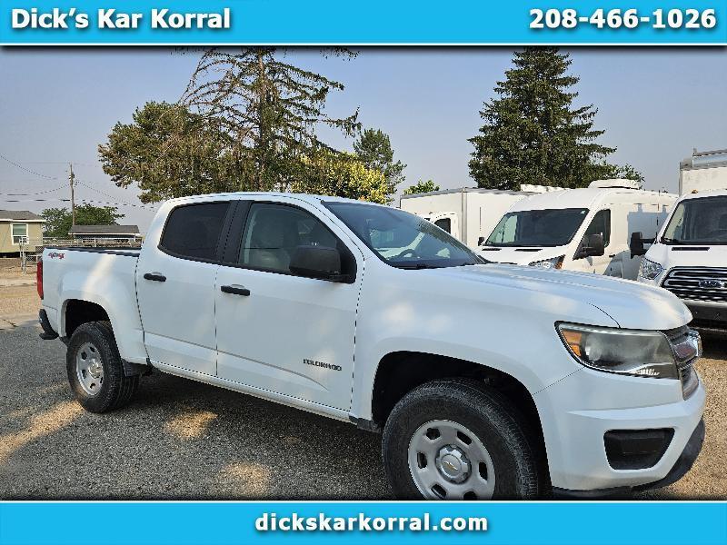 Chevrolet Colorado Work Truck Crew Cab 4WD Short Box 2016