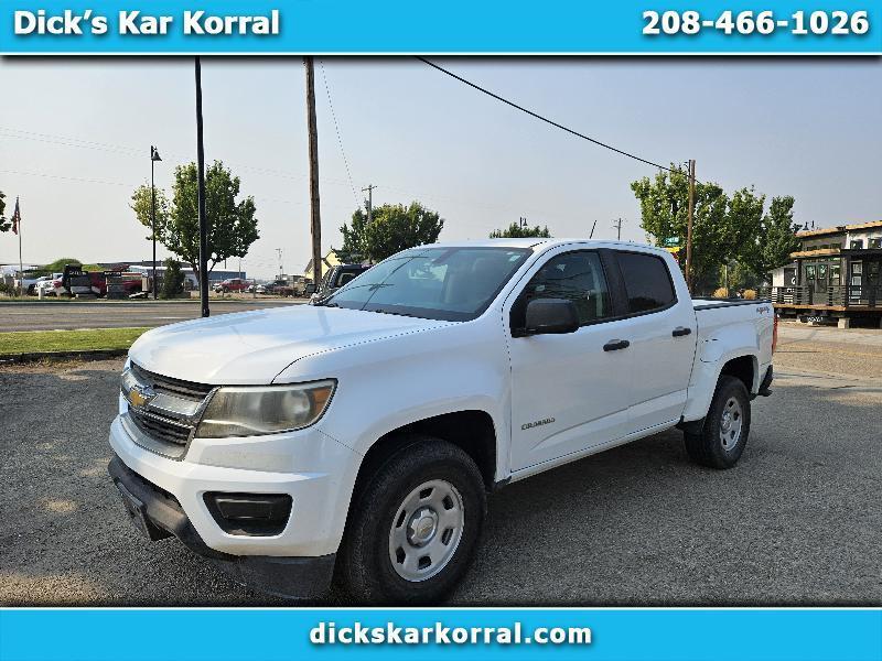 Chevrolet Colorado Work Truck Crew Cab 4WD Short Box 2016
