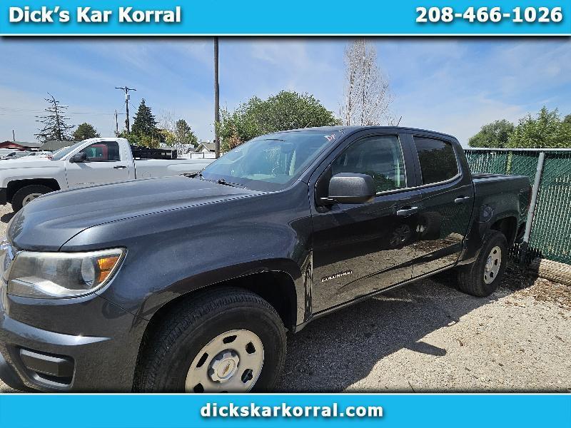 2016 Chevrolet Colorado Work Truck Crew Cab 4WD Short Box