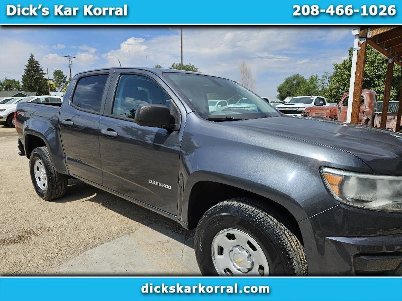 2016 Chevrolet Colorado Work Truck Crew Cab 4WD Short Box