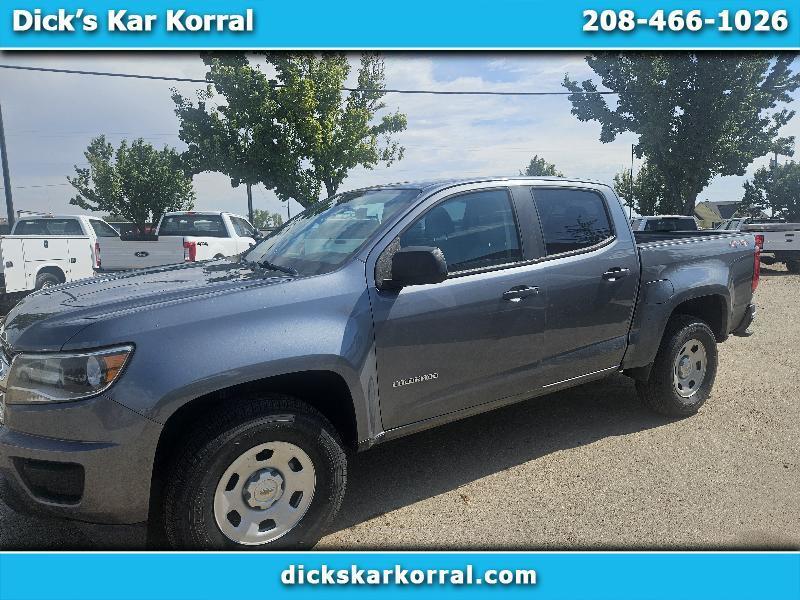 2018 Chevrolet Colorado Work Truck Crew Cab 4WD Short Box