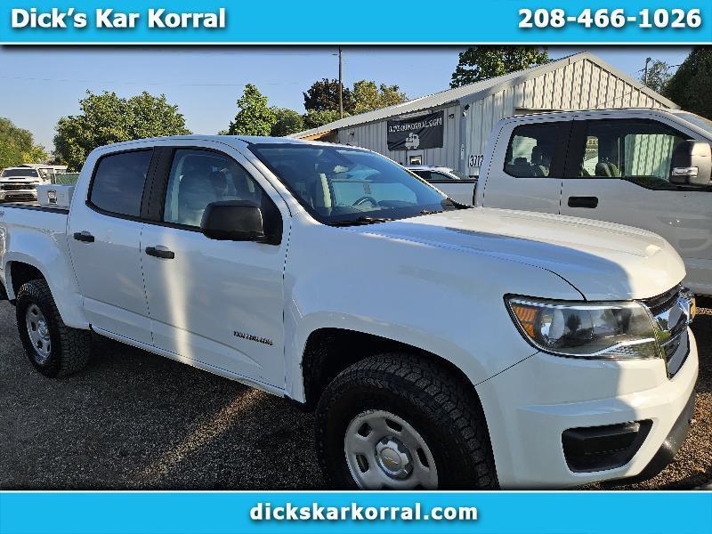 2018 Chevrolet Colorado Work Truck Crew Cab 4WD Short Box