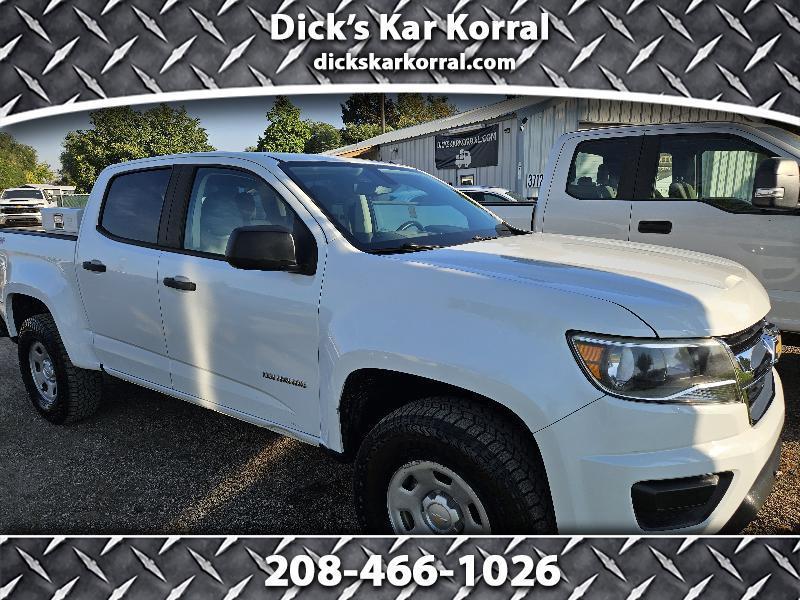 2018 Chevrolet Colorado Work Truck Crew Cab 4WD Short Box