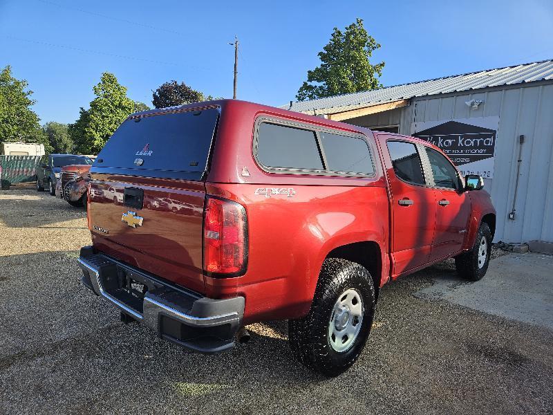 Chevrolet Colorado Work Truck Crew Cab 4WD Short Box 2016