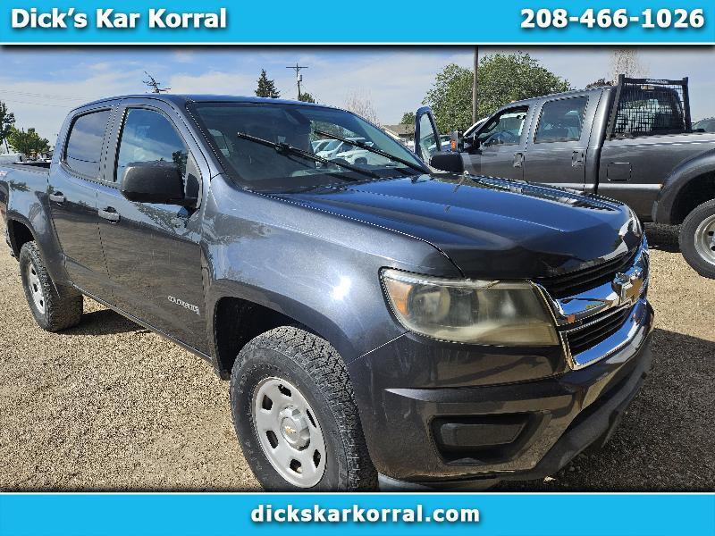 2016 Chevrolet Colorado Work Truck Crew Cab 4WD Short Box