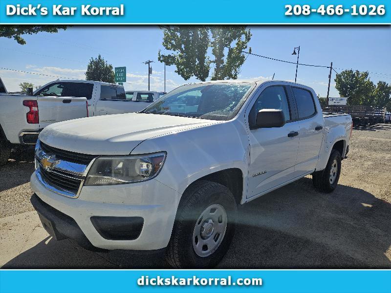 2016 Chevrolet Colorado Work Truck Crew Cab 4WD Short Box