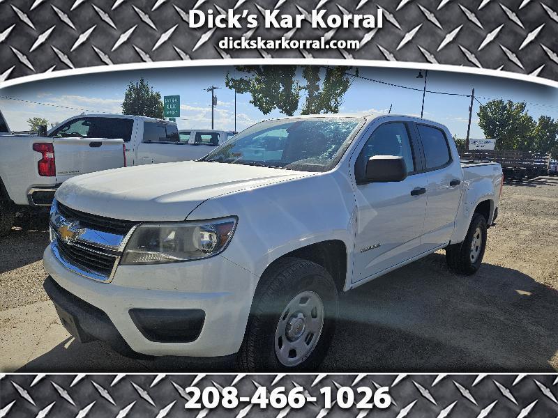 2016 Chevrolet Colorado Work Truck Crew Cab 4WD Short Box