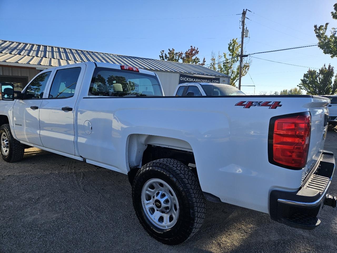 Chevrolet Silverado 3500HD Work Truck Crew Cab Long Box 4WD 2018