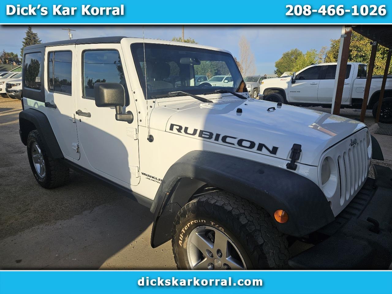 2012 Jeep Wrangler Unlimited Rubicon