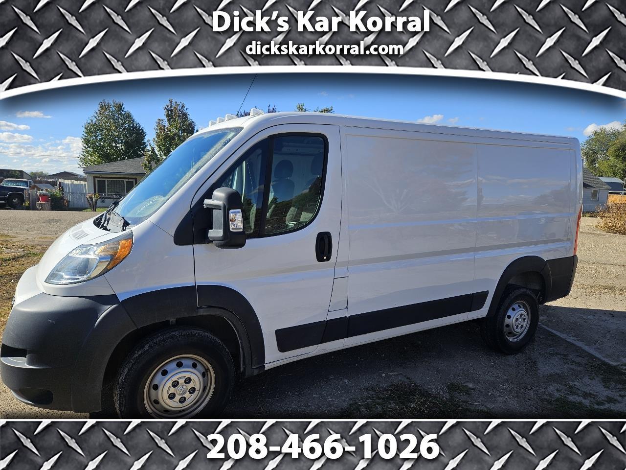 RAM Promaster 1500 Low Roof Tradesman 136-in. WB 2019